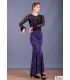 jupes de flamenco femme sur demande - Falda Flamenca TAMARA Flamenco - Alana - Tricot élastique