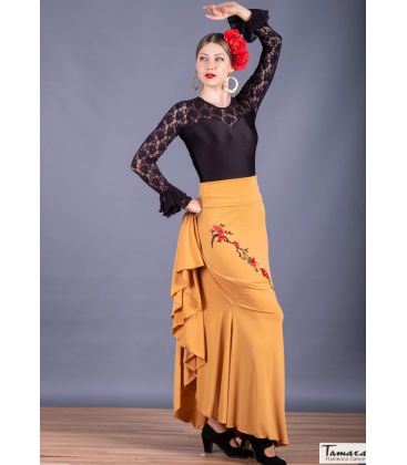 flamenco skirts woman in stock - - Azucena - Elastic knit (In stock)