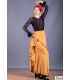 faldas flamencas mujer en stock - Falda Flamenca DaveDans - Azucena - Punto elástico (En stock)