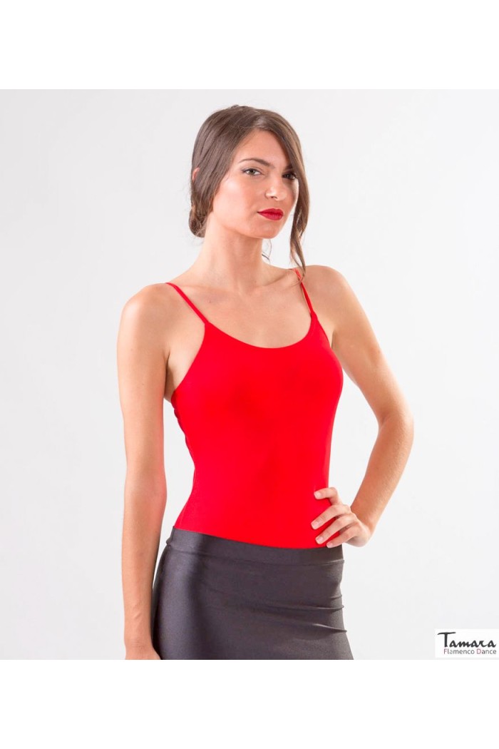 Outlet Ballet y Danza modelo Body Tamara (tiranta) - Poliamida (Celeste XS) Celeste