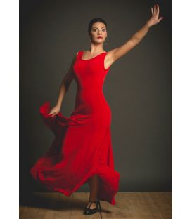 vestidos flamencos mujer bajo pedido - - Vestido Sara - Viscosa