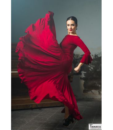 jupes de flamenco femme sur demande - Falda Flamenca DaveDans - Talagante - Tricot élastique