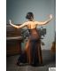 bodyt shirt flamenco woman by order - Maillots/Bodys/Camiseta/Top TAMARA Flamenco - Mostazal T-shirt - Elastic knit