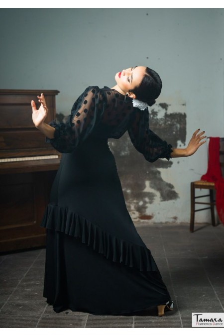 Faldas flamencas MUJER modelo Falda flamenco Tanguera - Punto elástico 