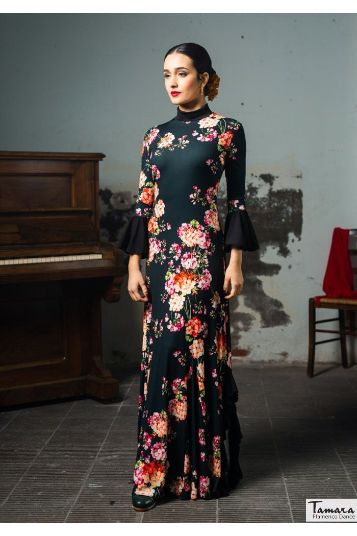 Vestidos flamencos MUJER modelo Vestido flamenco Andes - Punto elástico 