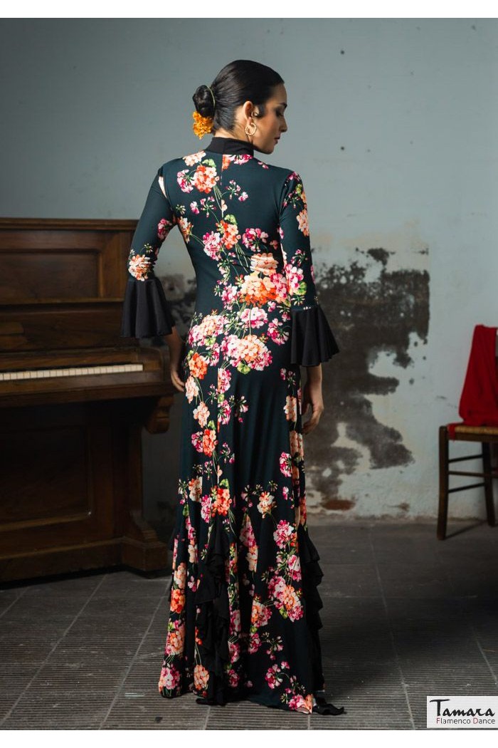 Vestidos flamencos MUJER modelo Vestido flamenco Andes - Punto elástico 