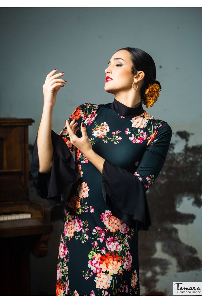 Vestidos flamencos MUJER modelo Vestido flamenco Andes - Punto elástico 