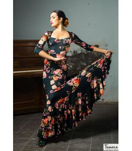 Falda flamenca Maule - Punto y tul elástico