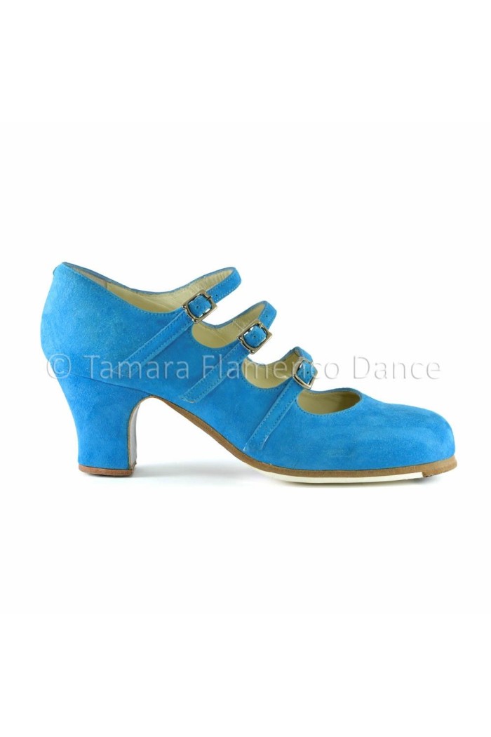 Chaussures professionnelles de flamenco Begoña Cervera modèle Chaussures de flamenco 3 Correas 