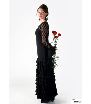flamenco dresses woman in stock - - Rocio - Knitted elastic, lace and koshivo