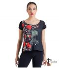 T-shirt flamenca - Desing 23 Sleeves