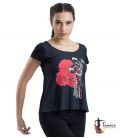 T-shirt flamenca - Desing 15 Manches