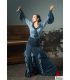 jupes de flamenco femme sur demande - Falda Flamenca DaveDans - Jupe Paine - Tricot élastique