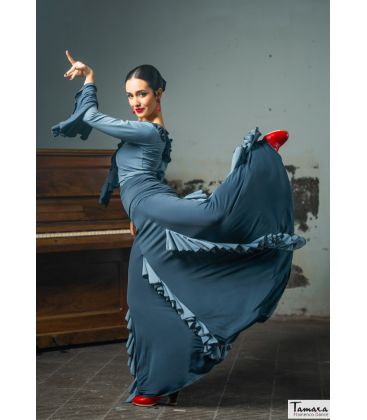 jupes de flamenco femme sur demande - Falda Flamenca DaveDans - Jupe Paine - Tricot élastique