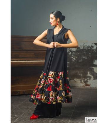 bodyt shirt flamenco woman by order - Maillots/Bodys/Camiseta/Top TAMARA Flamenco - Tuna flamenco top - Elastic knit / koshivo