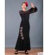 Falda Primavera - Punto elástico (En stock) - faldas flamencas mujer en stock - Falda Flamenca TAMARA Flamenco 