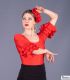 bodycamiseta flamenca mujer bajo pedido - - Body Jaleo - Lycra