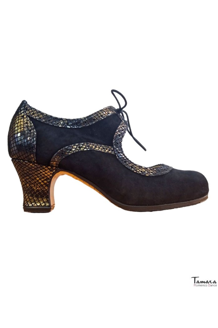 Zapatos de flamenco Profesionales Tamara modelo Zapatos de flamenco Triana Diseño 01