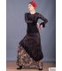 Falda Carmencita - Tul y Punto elástico Estampado (En Stock) - faldas flamencas mujer en stock - Falda Flamenca TAMARA Flamenco 