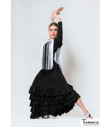 flamenco skirts woman in stock - Falda Flamenca DaveDans - Zagala - Elastic knit (In Stock)