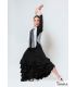 Zagala - Punto elástico (En Stock) - faldas flamencas mujer en stock - Falda Flamenca DaveDans