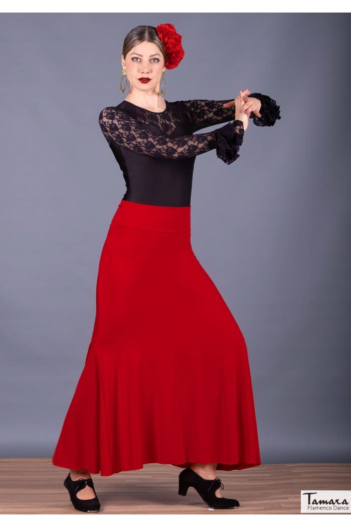 Faldas flamencas MUJER modelo Falda flamenco Tablao - Viscosa Cardenal