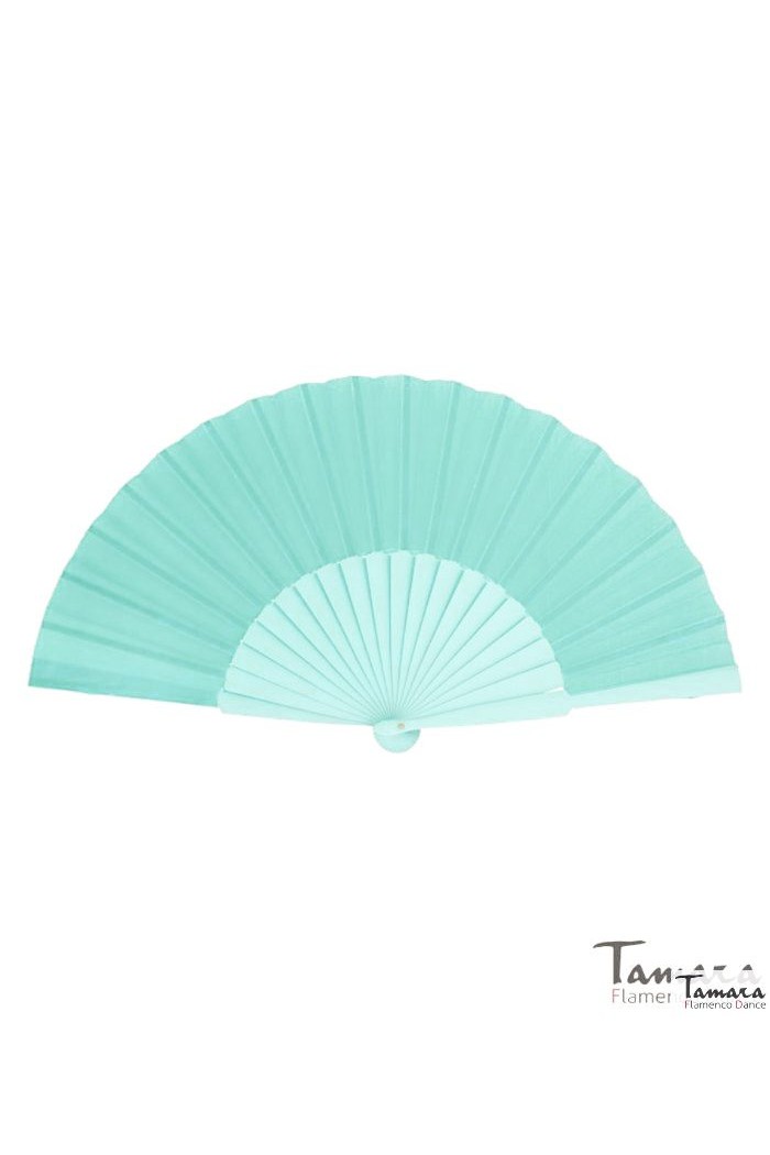  Spanish fans model Pericon (30,5 cm) (Spanish Fan) Verde Agua