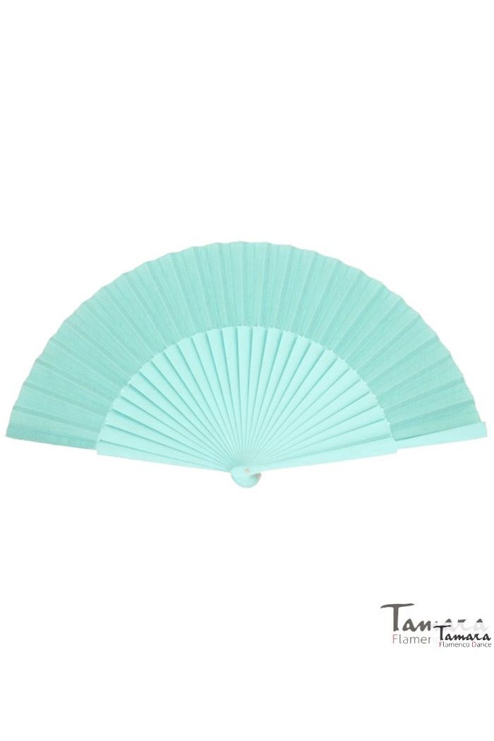  Spanish fans model Spanish Fan (27 cm) Verde Agua