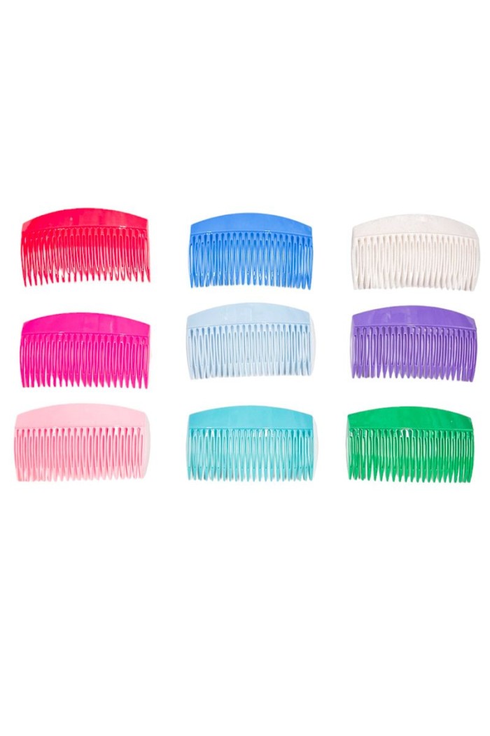 Peignes flamenco modèle Peigne flamenco Design 7 - 11x7 Plastique cm Pistache