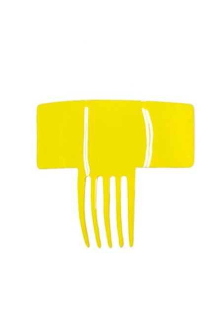  Flamenco Combs model Flamenco comb Design 3 - Acetate 12x15cm Pistachio