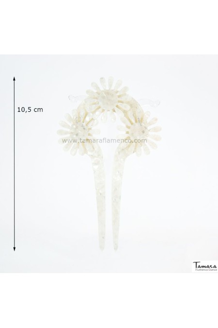 Peinetas de flamenca modelo Peinecillo 38 - Nácar Nacar Clasico