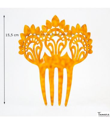 flamenco combs customisable - - Comb 18 - Mother of pearl