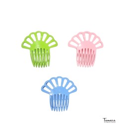 Peignes flamenco modèle Peigne Desing 29 - Plastique flexible 7.5x7 cm Pistache