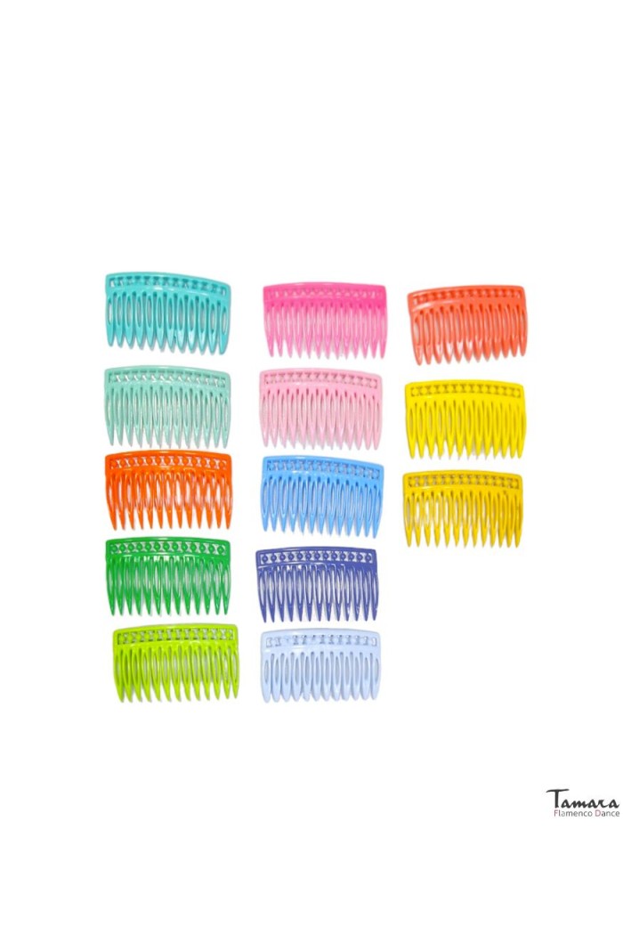 Peignes flamenco modèle Peigne flamenco Design 31 - Plastique 5.5 x 3.5 cm Fushia