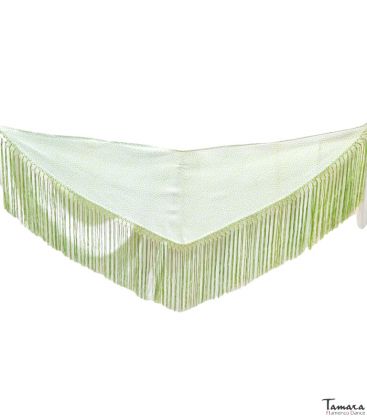 fair shawl plainprintedlace shawl - - Small Shawl Print Women - Little Green Flowers