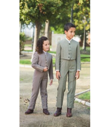 andalusian costume children by order - - Alpaca poly Andalusian costume - Children