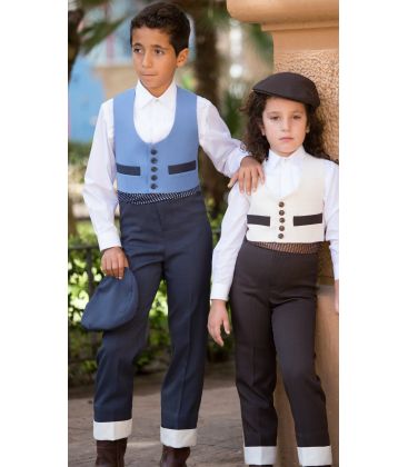 trajes corto andaluz infantil bajo pedido - - Traje corto campero Ibicenco - Niño/a