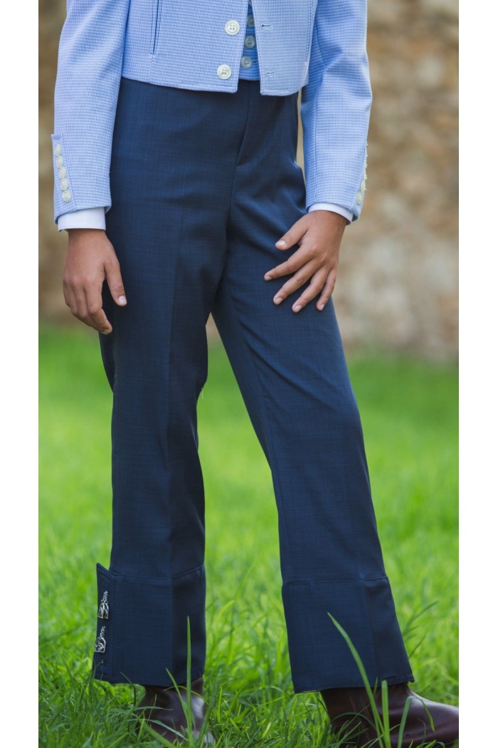 Trajes corto Andaluz - EN STOCK modelo Pantalon campero - Caireles Infantil Gris oscuro