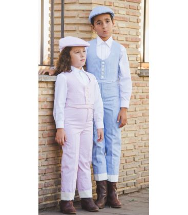 trajes corto andaluz en stock - - Chaleco Rayas campera Infantil