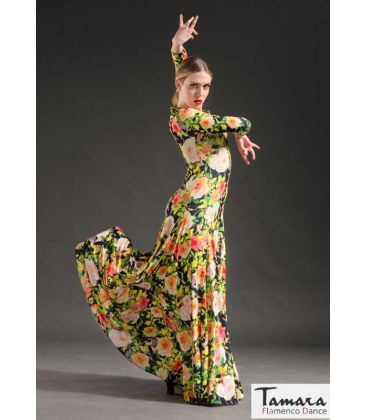 vestidos flamencos mujer bajo pedido - Vestido flamenco TAMARA Flamenco - Vestido flamenco Sorolla - Punto elástico