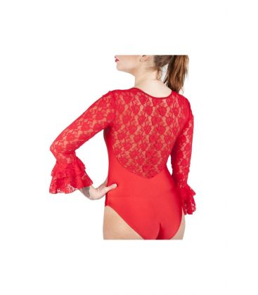 bodycamiseta flamenca niña - Maillots/Bodys/Camiseta/Top TAMARA Flamenco - Body flamenco Romance Niña - Lycra