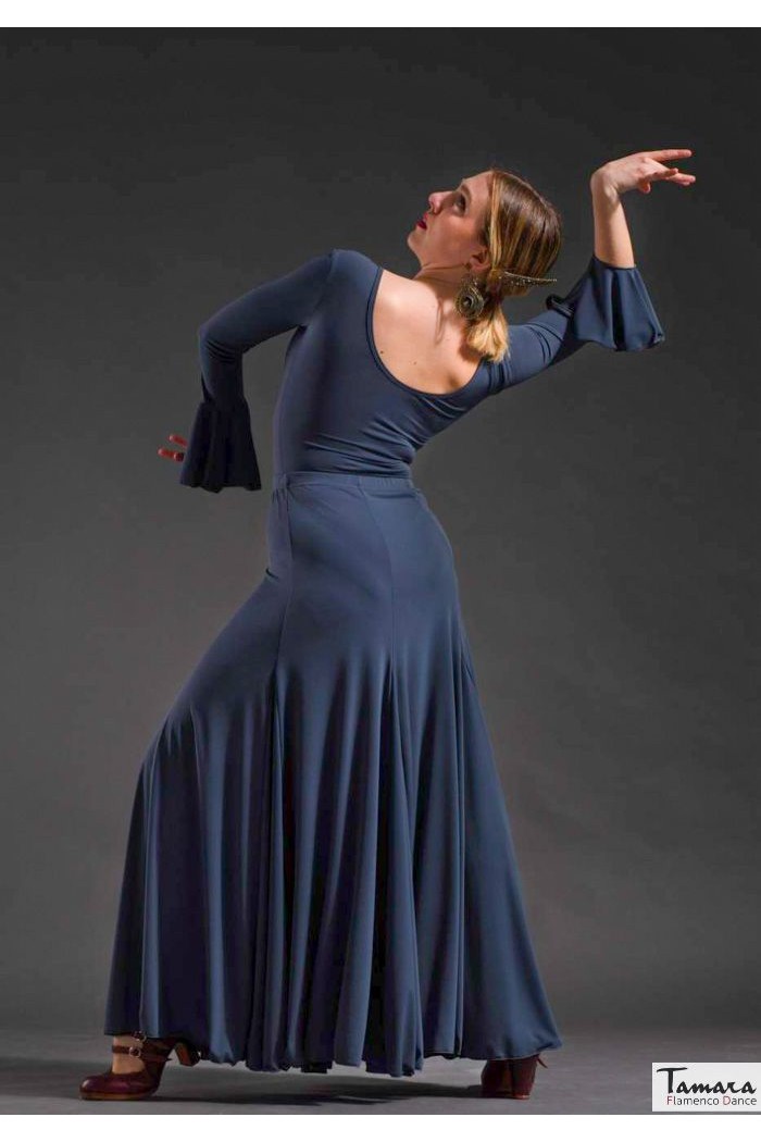 Faldas flamencas de NIÑA modelo Falda flamenco Leonor Niña - Punto elástico Faldas flamencas de NIÑA modelo Falda flamenco Leonor Niña - Punto elástico