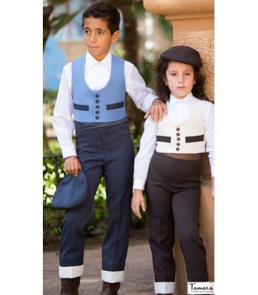 andalusian costume in stock - - Trousers one color - With Turn-up Children
