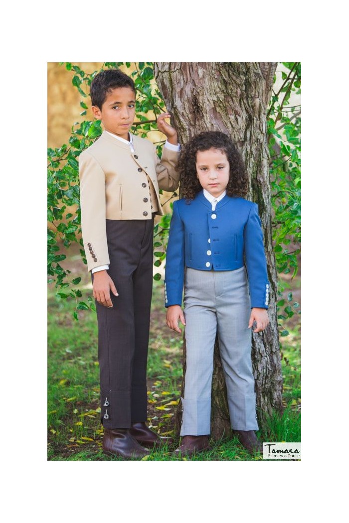 Andalusian costume - IN STOCK model Short jacket Campera/Andalusian Rider/Venenciador/Flamenco Dancer Children's Red