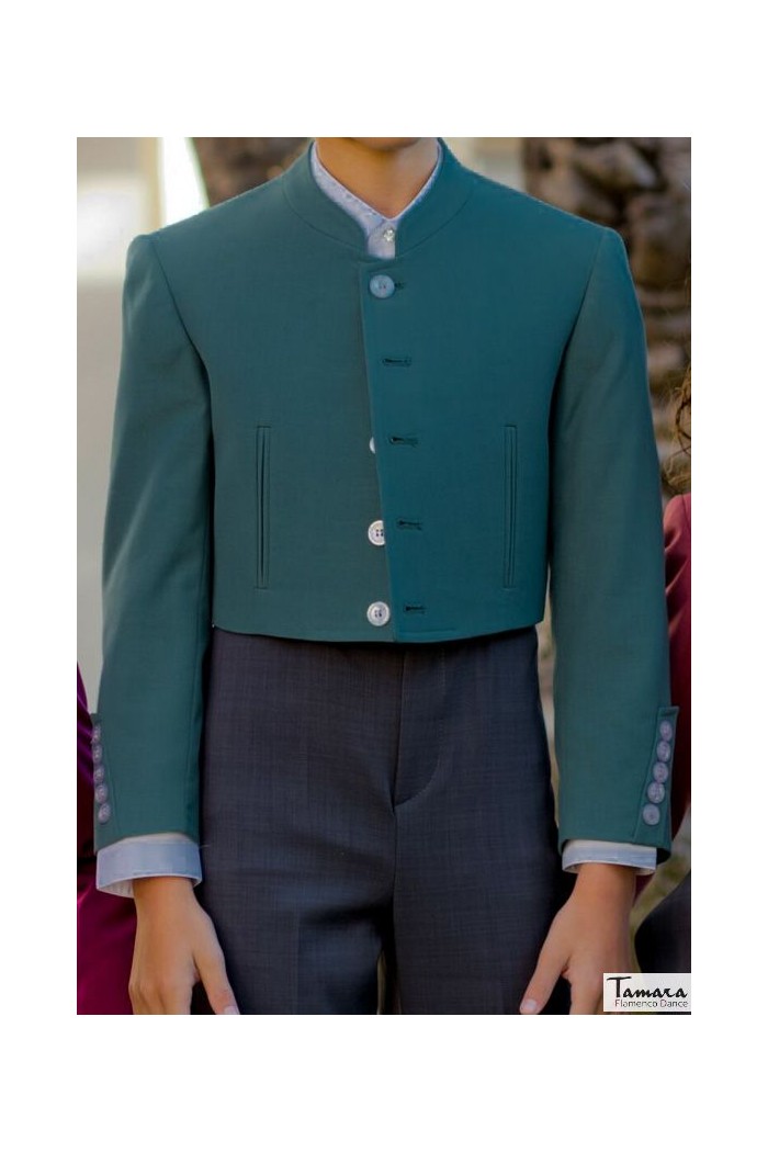  Andalusian costume - IN STOCK model Short jacket Campera/Andalusian Rider/Venenciador/Flamenco Dancer Children's Red