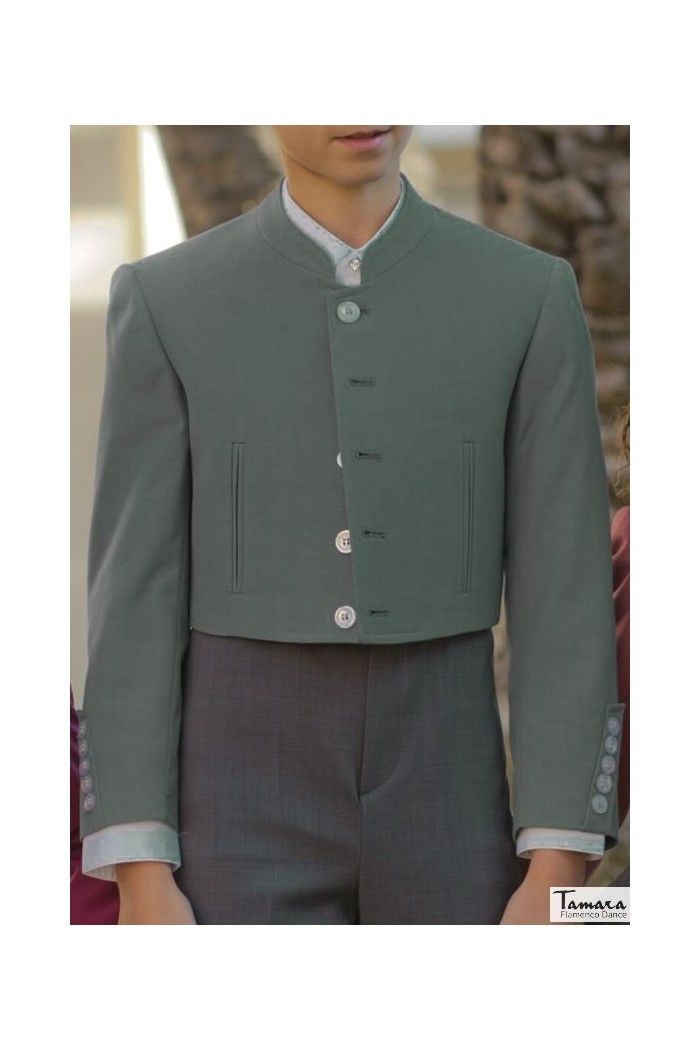  Andalusian costume - IN STOCK model Short jacket Campera/Andalusian Rider/Venenciador/Flamenco Dancer Children's Red