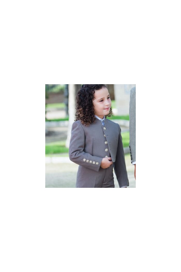 Costume andalou - EN STOCK modèle Veste Campero/Andalusian Rider/Venenciador/Danseur flamenco Enfants Rouge