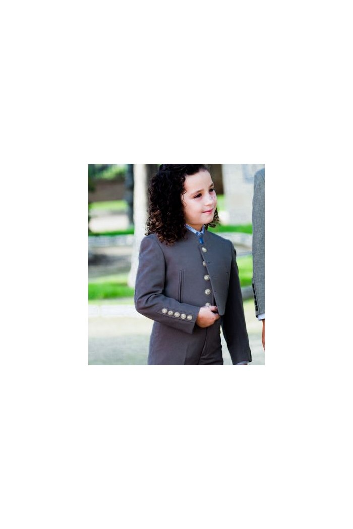 Costume andalou - EN STOCK modèle Veste Campero/Andalusian Rider/Venenciador/Danseur flamenco Enfants Rouge