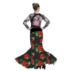 Jupes flamenco FEMME modèle Cante - Tricot élastique (En stock) 