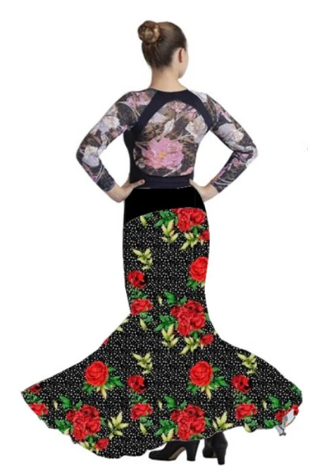  Flamenco skirts WOMAN model Cante - Elastic Knited (In stock) 